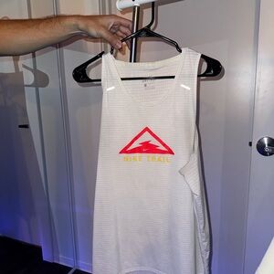 Nike Trail White Tank Top